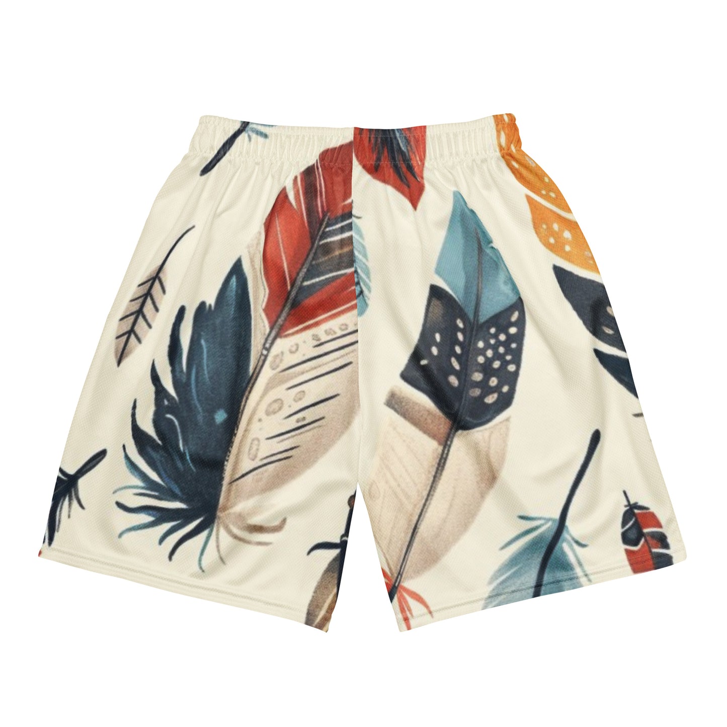 Tribal Feathers Unisex Mesh Shorts