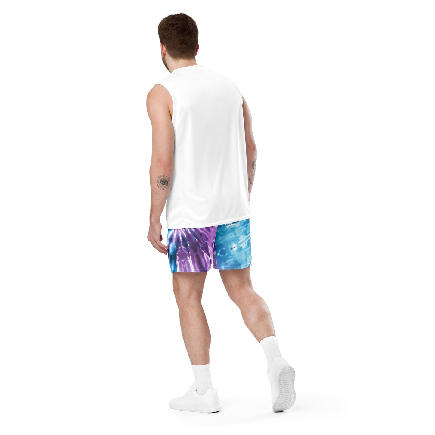 Lavender Mist – Unisex-Mesh-Shorts