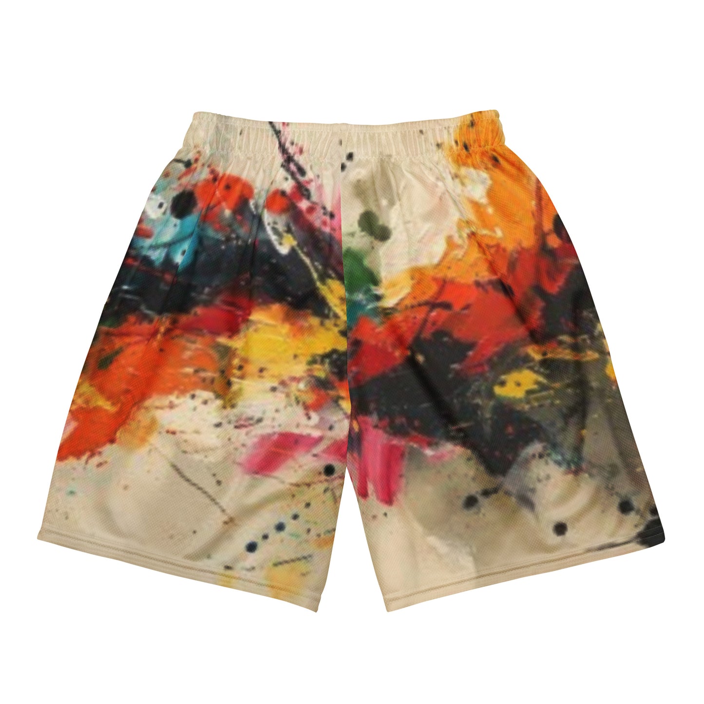 Abstrakte Burst Unisex Mesh Shorts