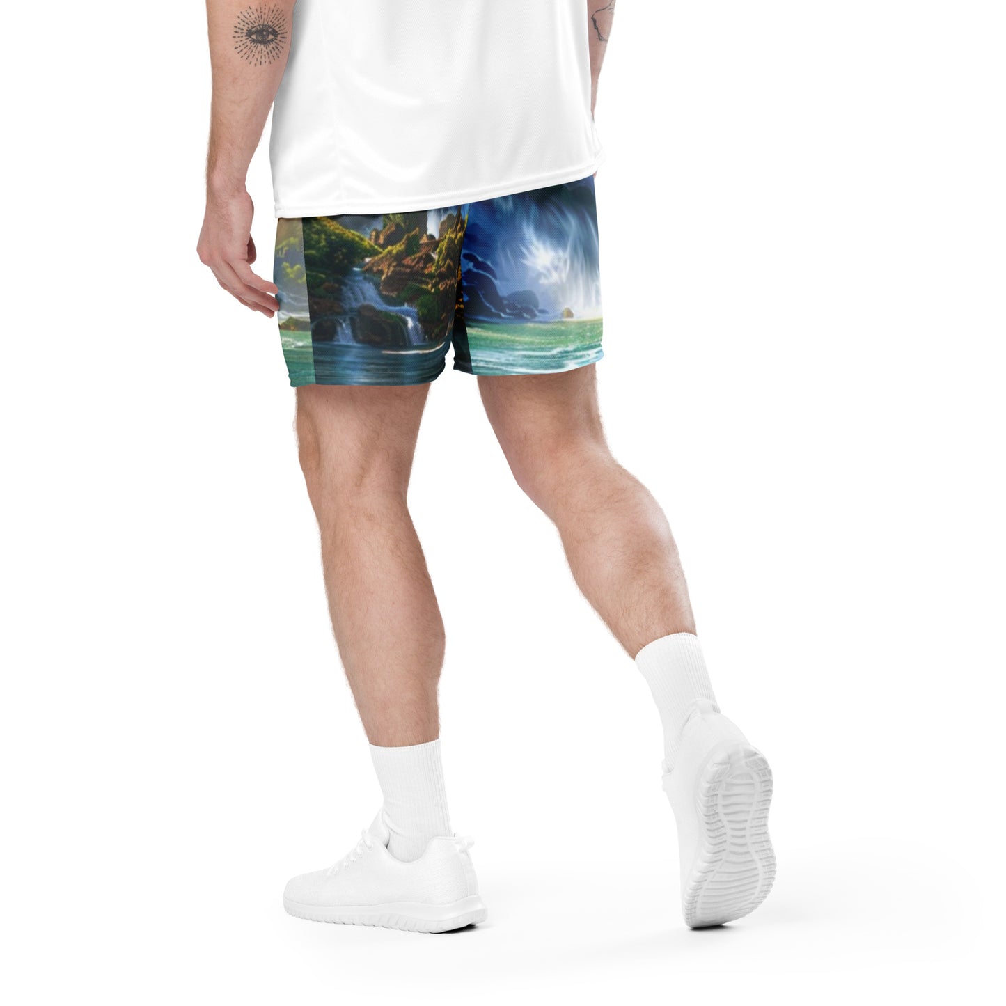 Waterfall Vibes – Unisex-Mesh-Shorts