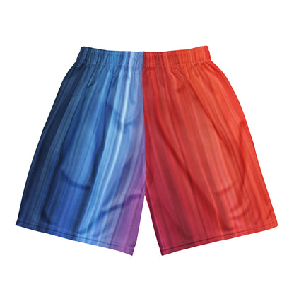 Transient Waves Unisex Mesh Shorts