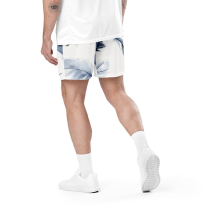 Delicate Plume Unisex Mesh Shorts