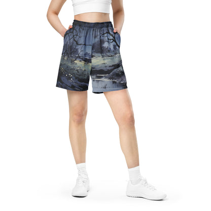 Dark Woods Unisex Mesh Shorts