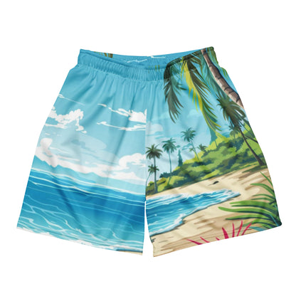 Shorts de malla unisex Beach Bliss 