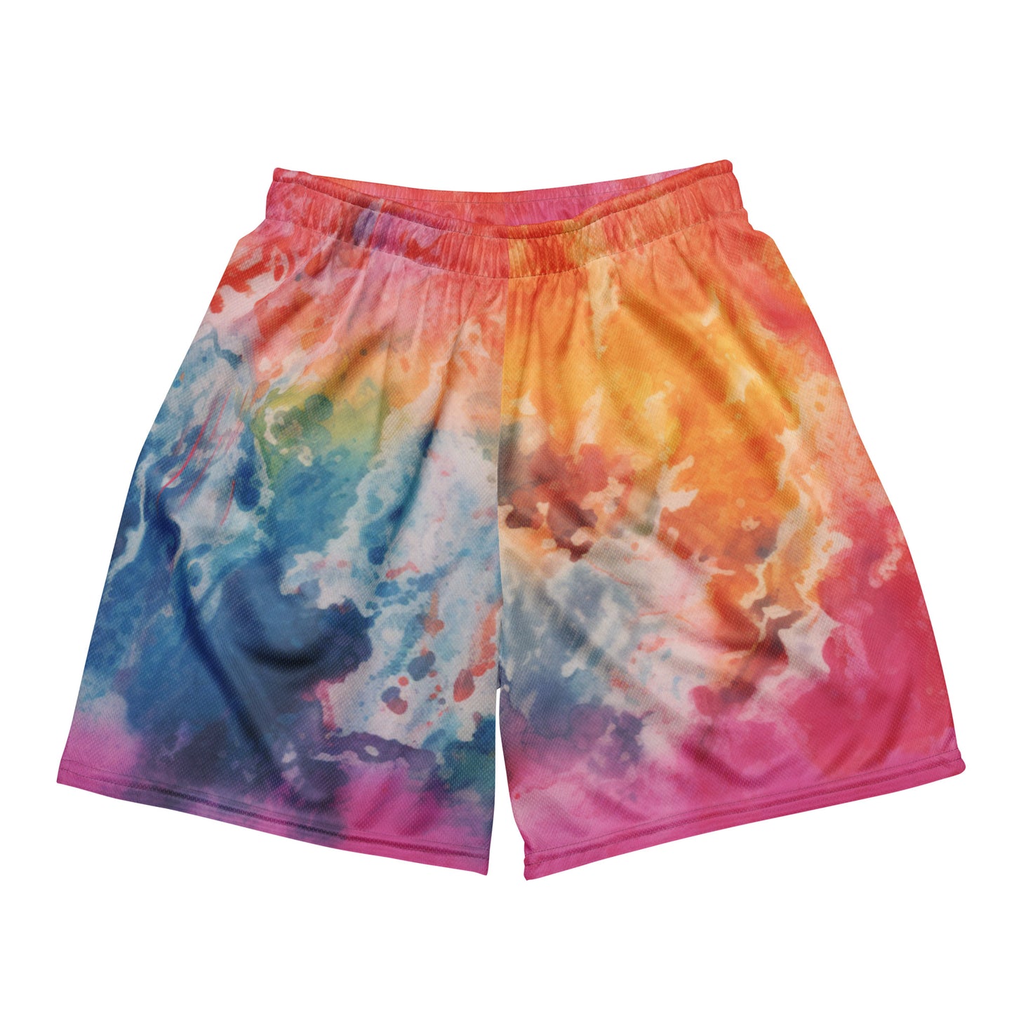 Regenbogen Burst Unisex Mesh Shorts