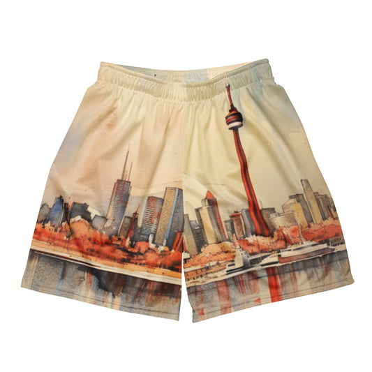 CN Tower Toronto – Unisex-Mesh-Shorts 