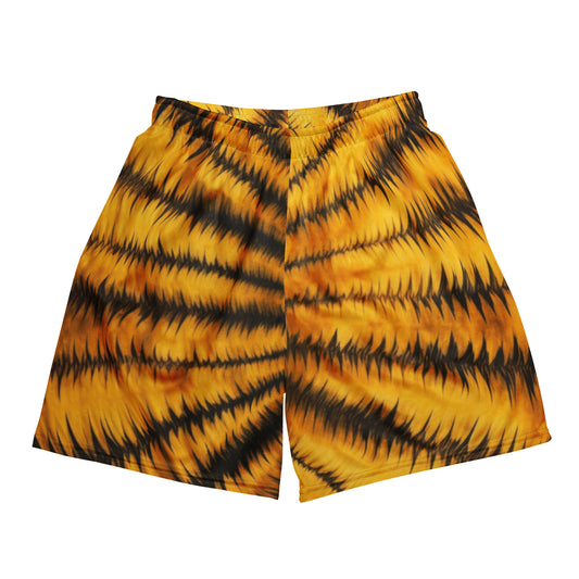 Bright Yellow Unisex Mesh Shorts