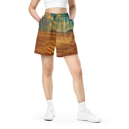 Desert Haze Unisex Mesh Shorts