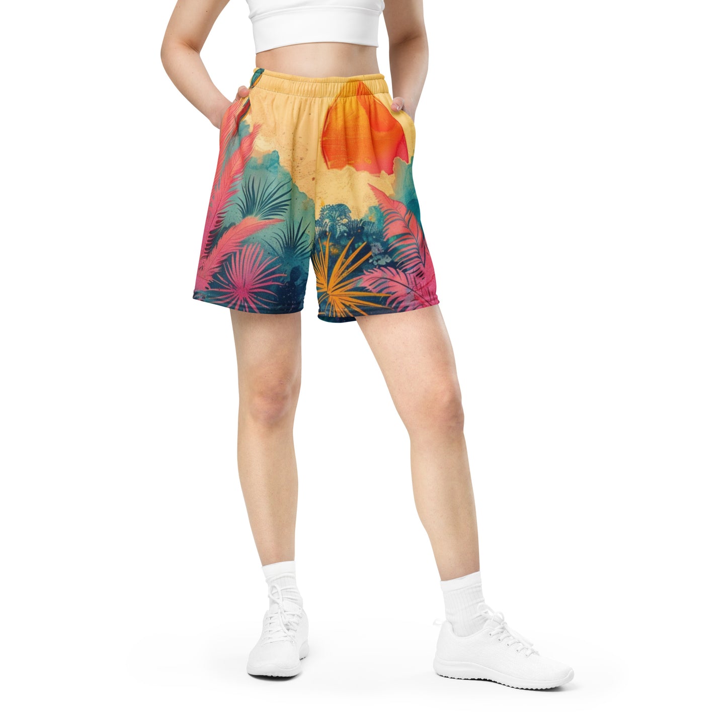 Exotic Eden – Unisex-Mesh-Shorts