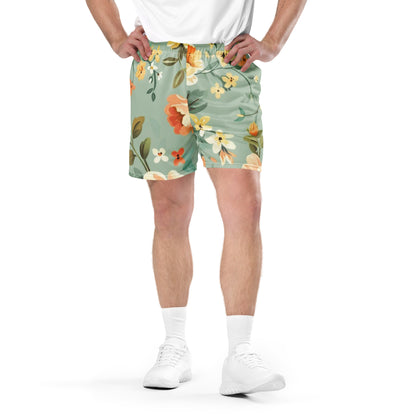 Sunrise Bloom – Unisex-Mesh-Shorts