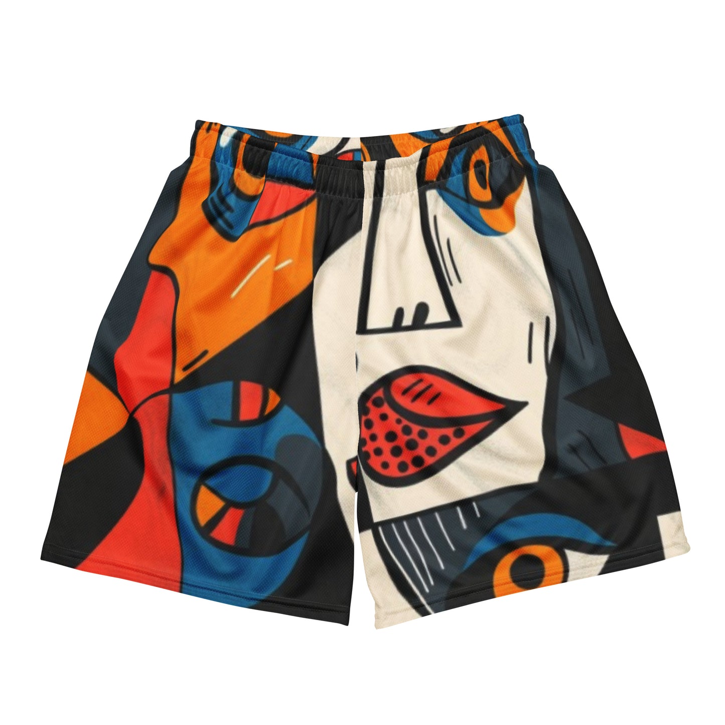 Picasso's World Unisex Mesh Shorts