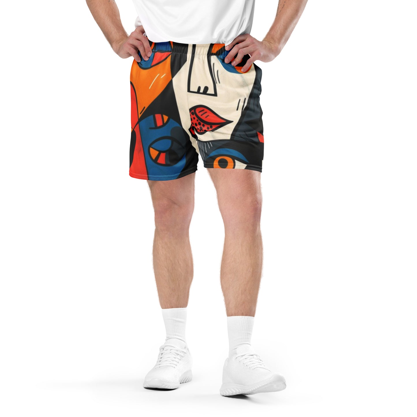 Picasso's World Unisex Mesh-Shorts