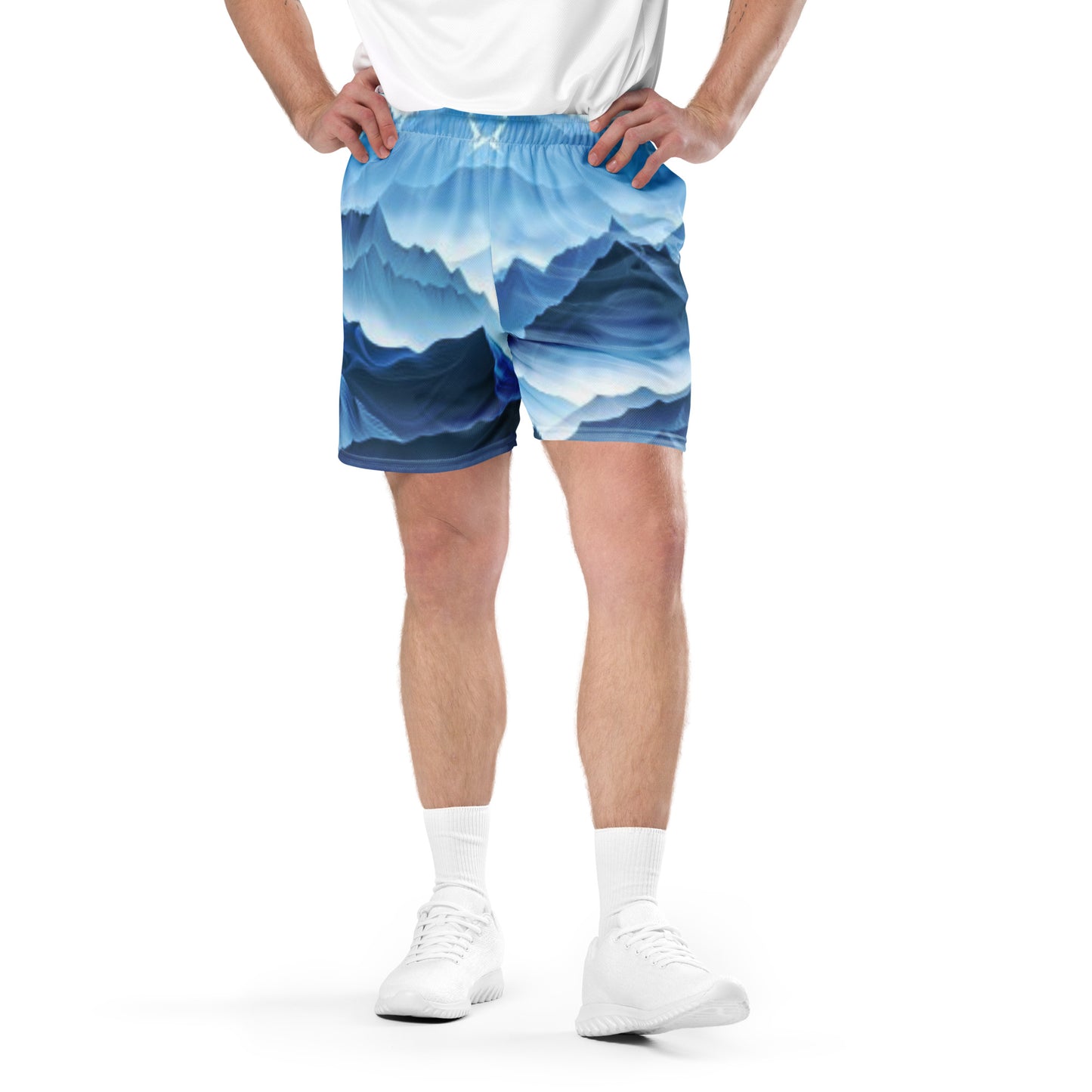 Schweizer Alpen Unisex Mesh Shorts