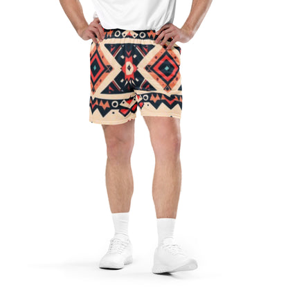 Bohemian Glyph – Unisex-Mesh-Shorts