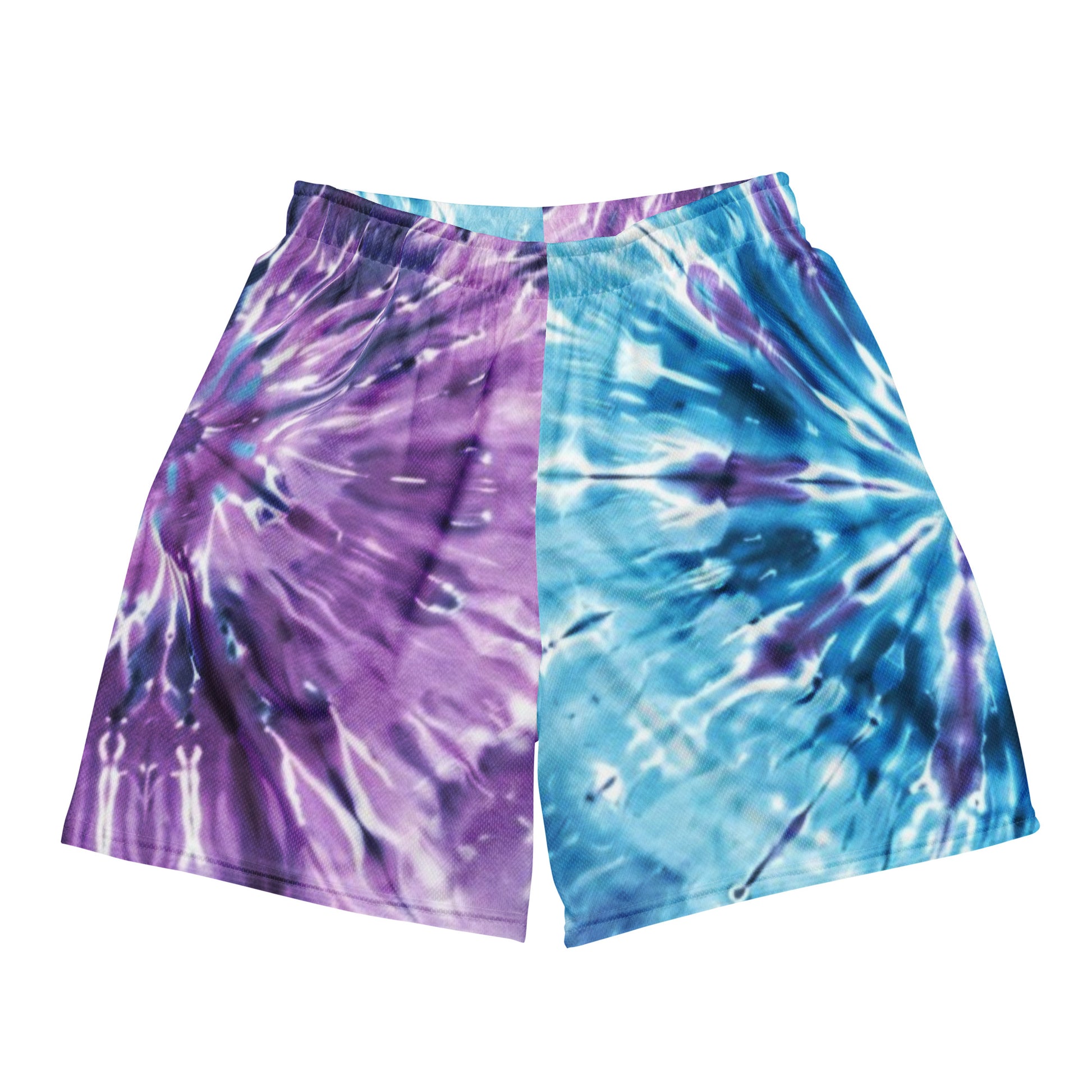 Lavender Mist Tie Dye Unisex mesh shorts | Workout Shorts for Men &amp; Women | Fitness Gym Workout athletic Sport Shorts