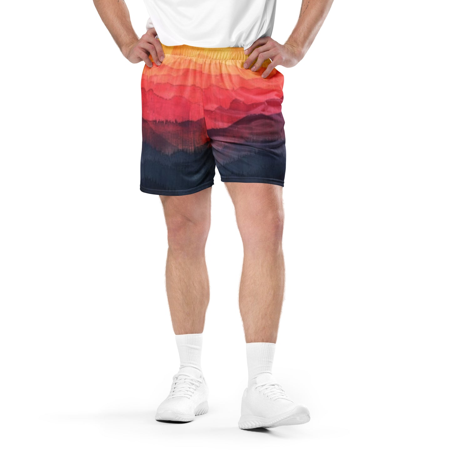 Twilight Fade Unisex Mesh Shorts