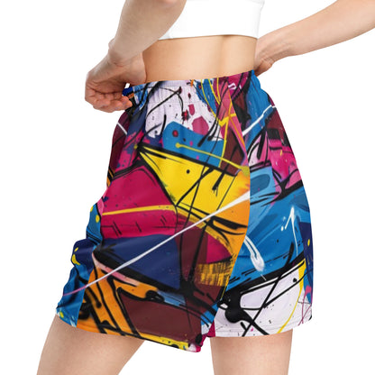 Street Art Unisex Mesh Shorts