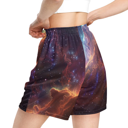 Astro Voyage Unisex Mesh Shorts