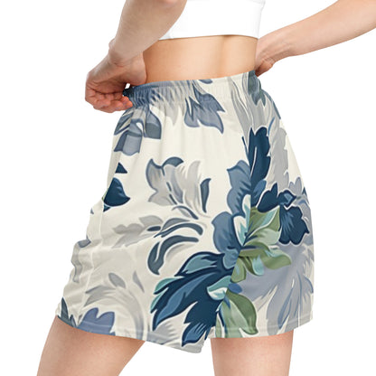 Marine Blossom Unisex Mesh-Shorts