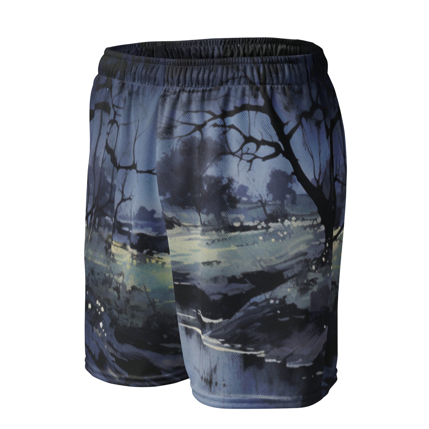 Dark Woods Unisex-Mesh-Shorts