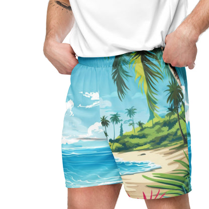Shorts de malla unisex Beach Bliss 
