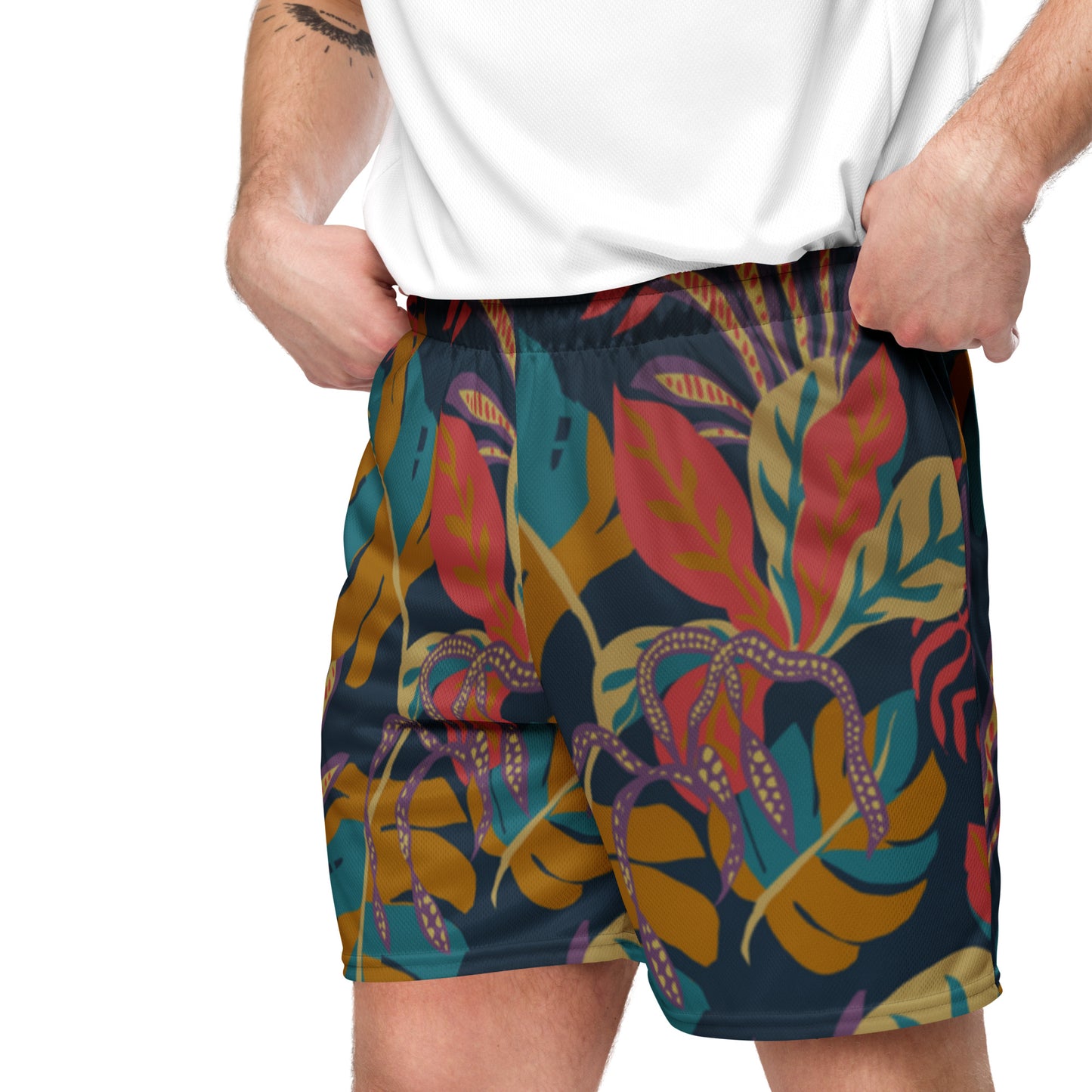 Olive Garden Unisex Mesh Shorts