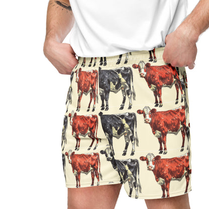 Holy Cow Unisex Mesh Shorts