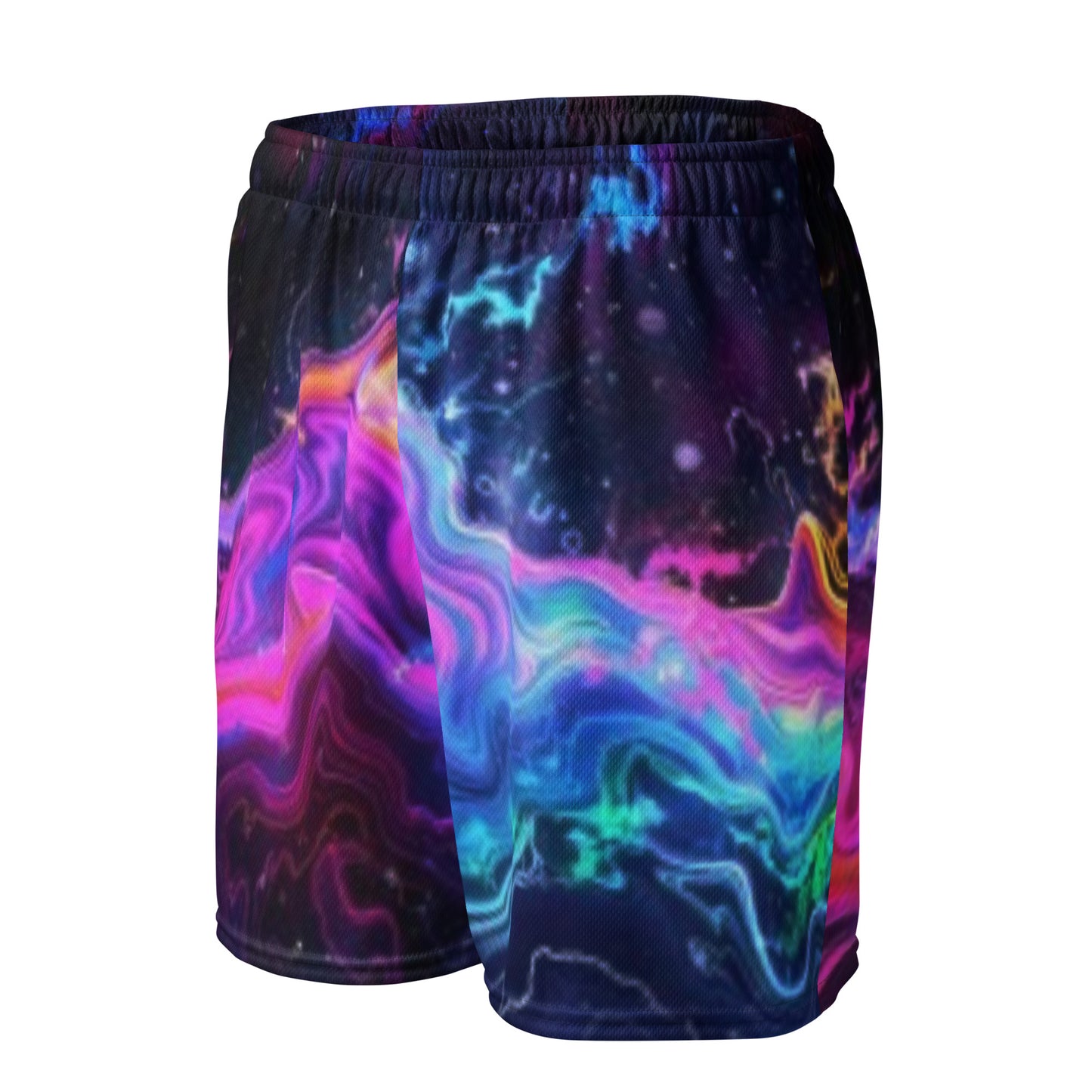 Cyber Splash Unisex Mesh Shorts