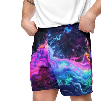 Cyber Splash Unisex Mesh Shorts