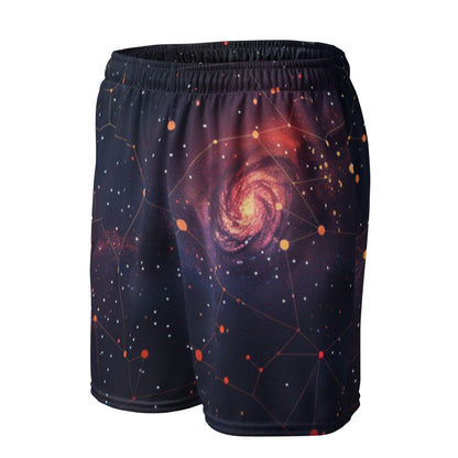 Star Matrix Unisex Mesh Shorts