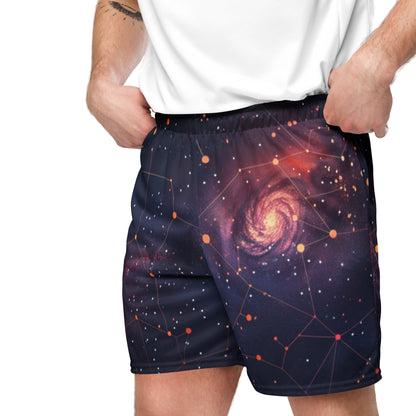 Star Matrix Unisex Mesh-Shorts