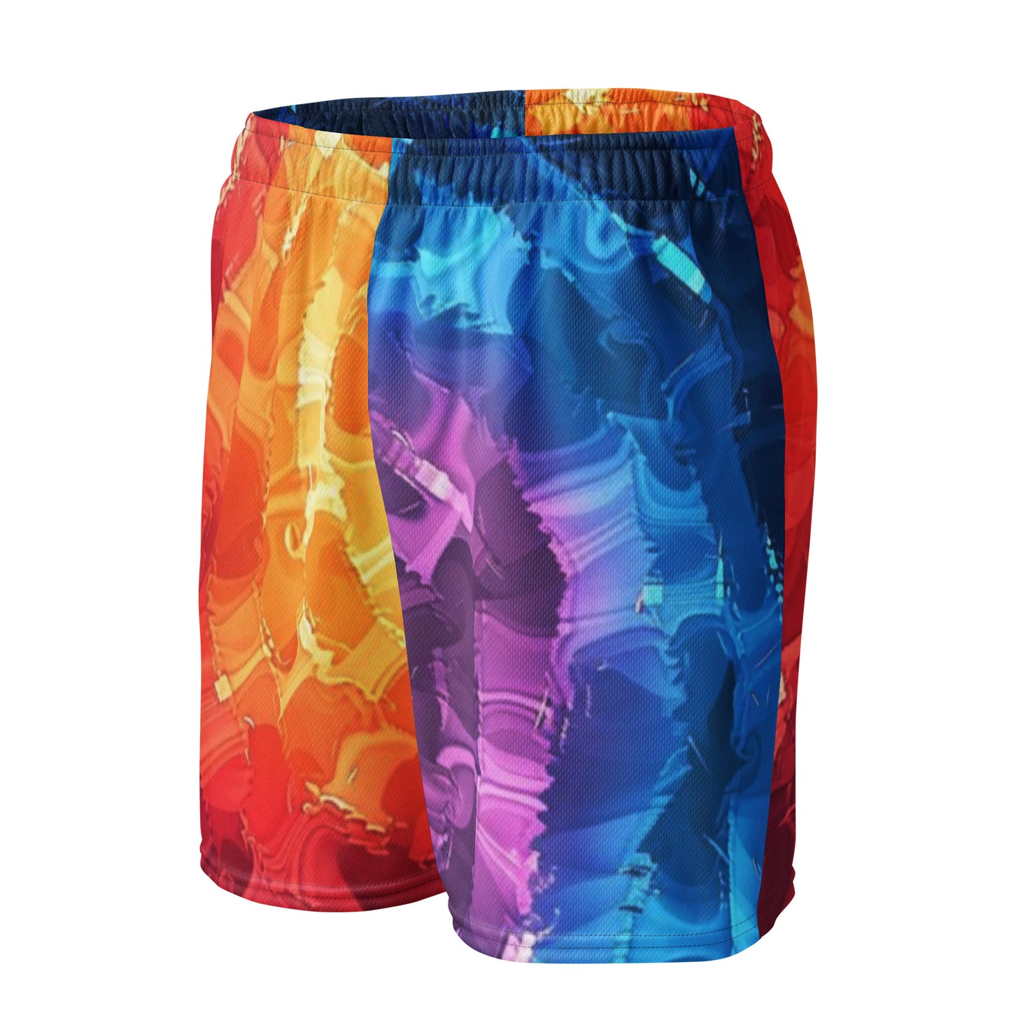 Vivid Flow Unisex Mesh Shorts