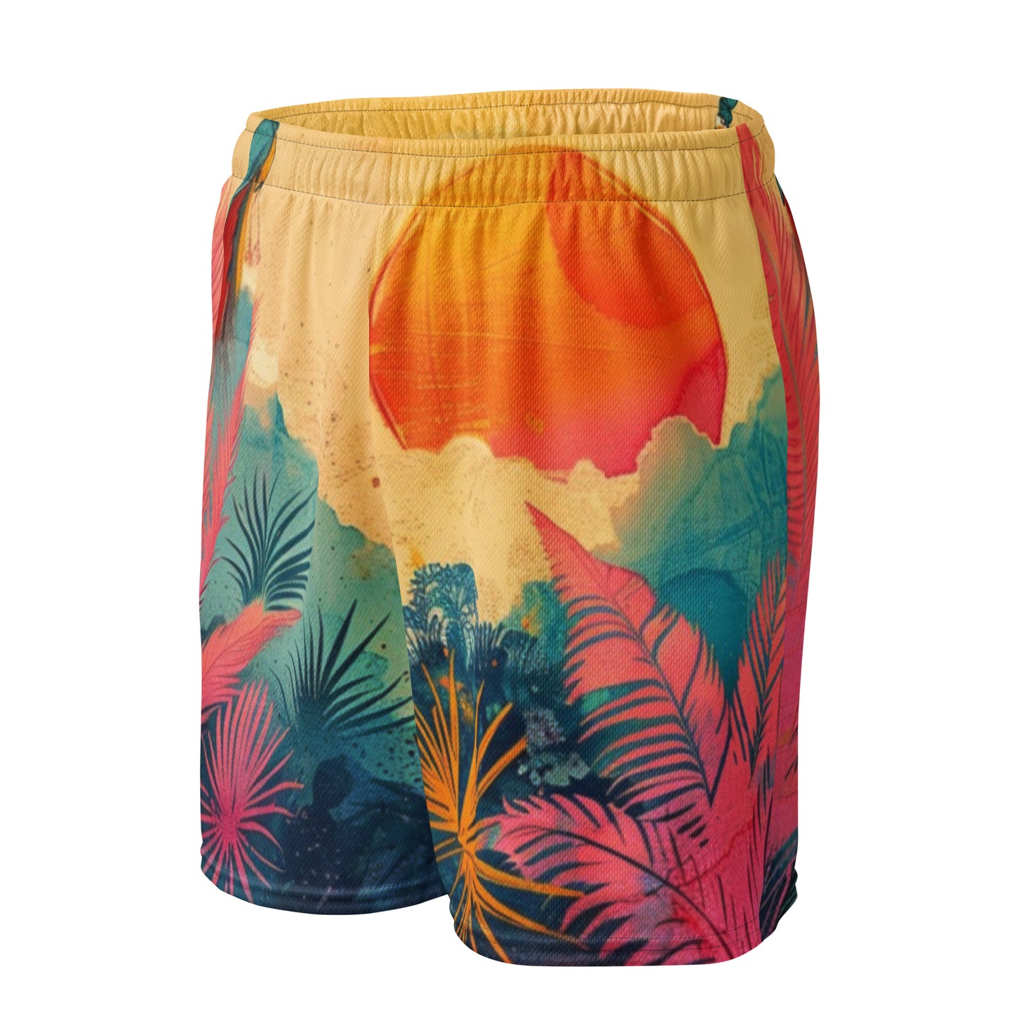 Exotic Eden Unisex Mesh Shorts