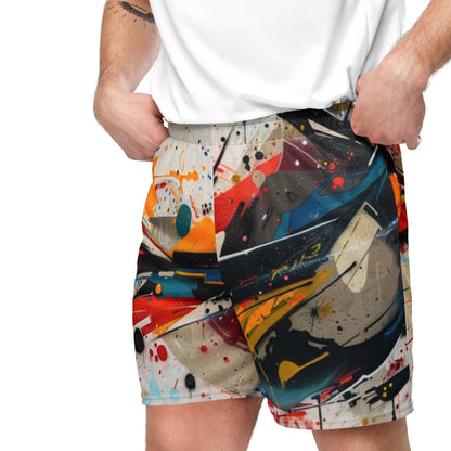 Metro Graffiti Unisex Mesh Shorts