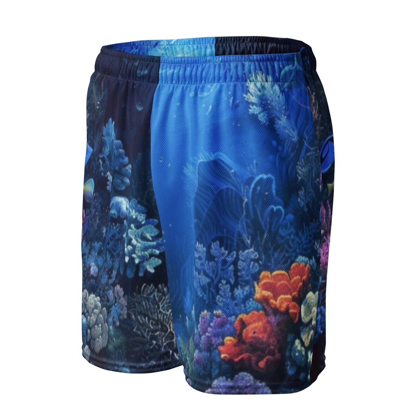 Ocean Depths Unisex Mesh-Shorts