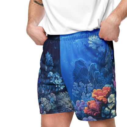 Ocean Depths Unisex Mesh shorts