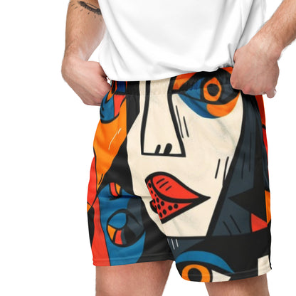 Picasso's World Unisex Mesh-Shorts