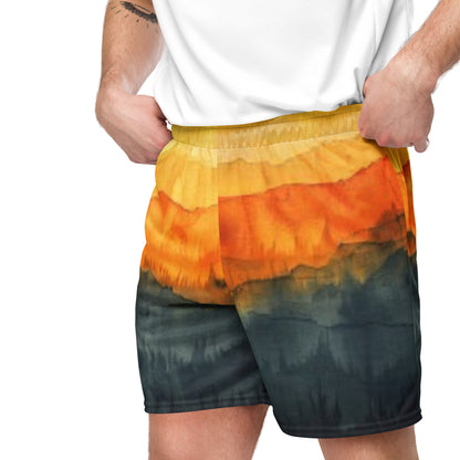 Eclipse Fade Unisex Mesh Shorts