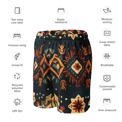 GeoTribal Unisex Mesh-Shorts