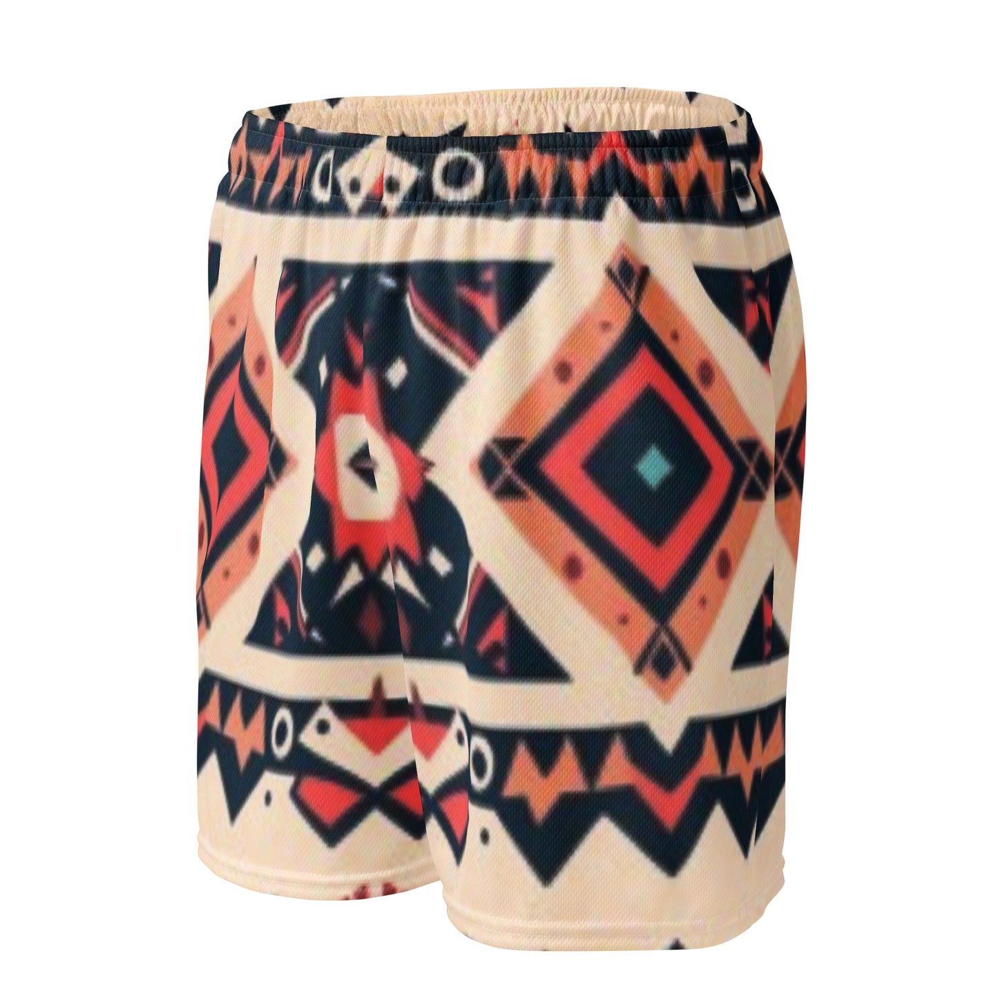 Bohemian Glyph Unisex Mesh Shorts