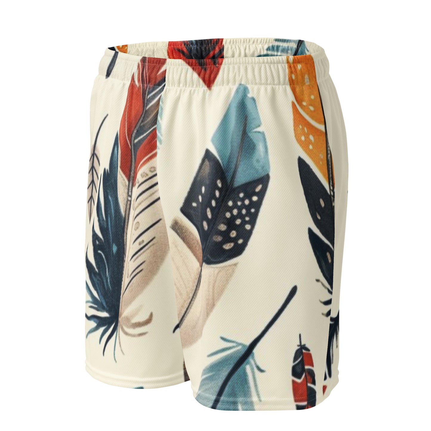 Tribal Feathers Unisex Mesh Shorts