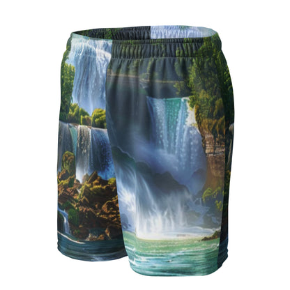 Waterfall Vibes Unisex Mesh Shorts