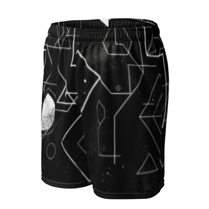 Geometrische Harmonie Unisex Mesh Shorts