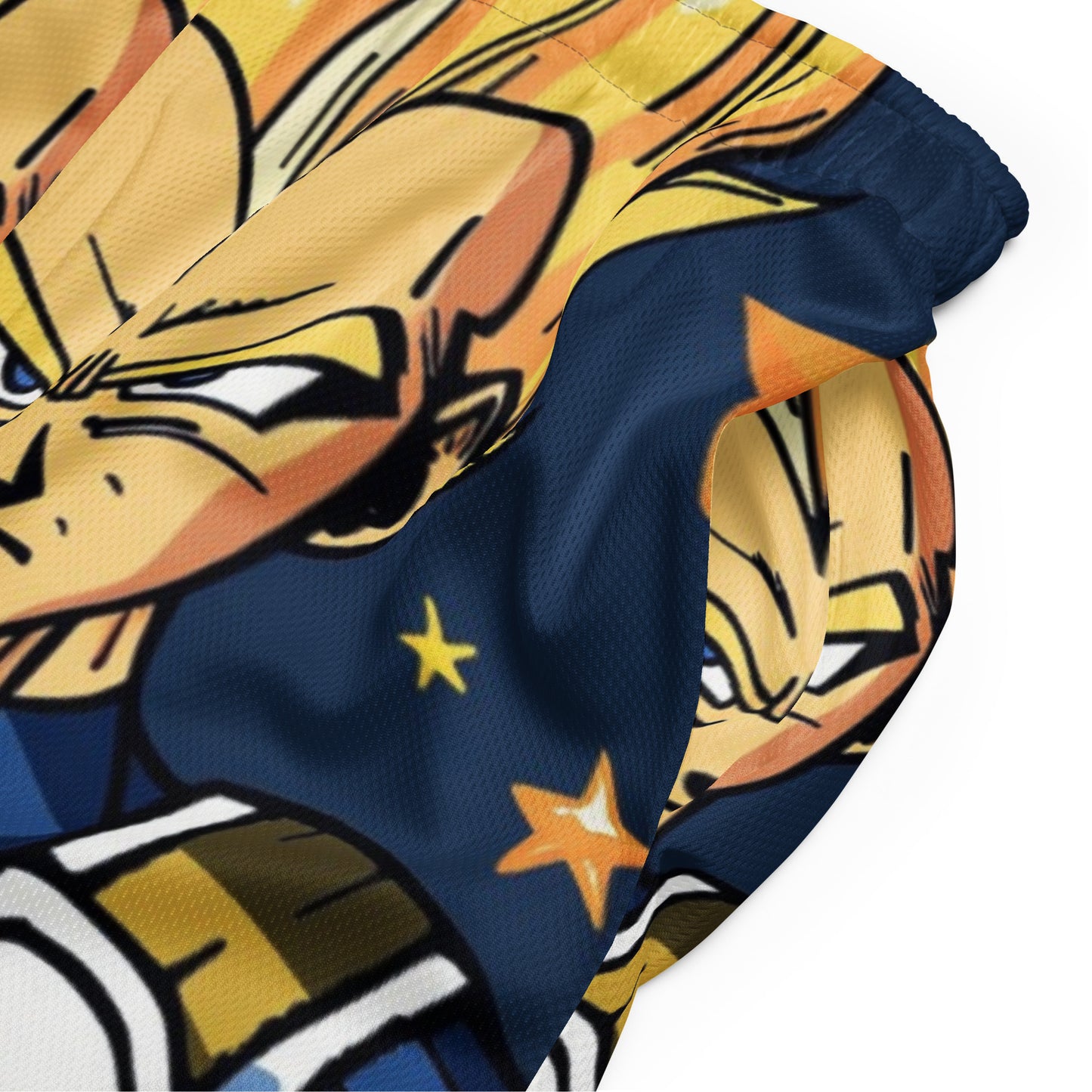 Vegeta Anime Unisex Netzshorts