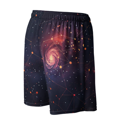 Star Matrix Unisex Mesh-Shorts