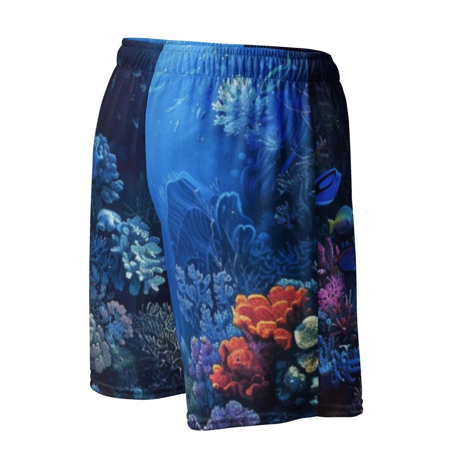 Ocean Depths Unisex Mesh-Shorts