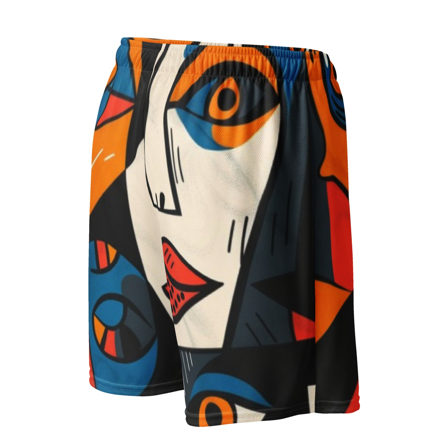 Picasso's World Unisex Mesh Shorts