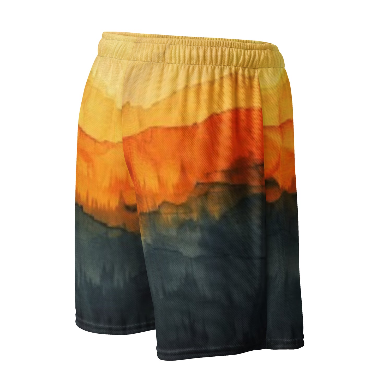 Eclipse Fade Unisex Mesh-Shorts