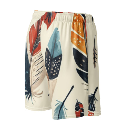 Tribal Feathers Unisex Mesh Shorts