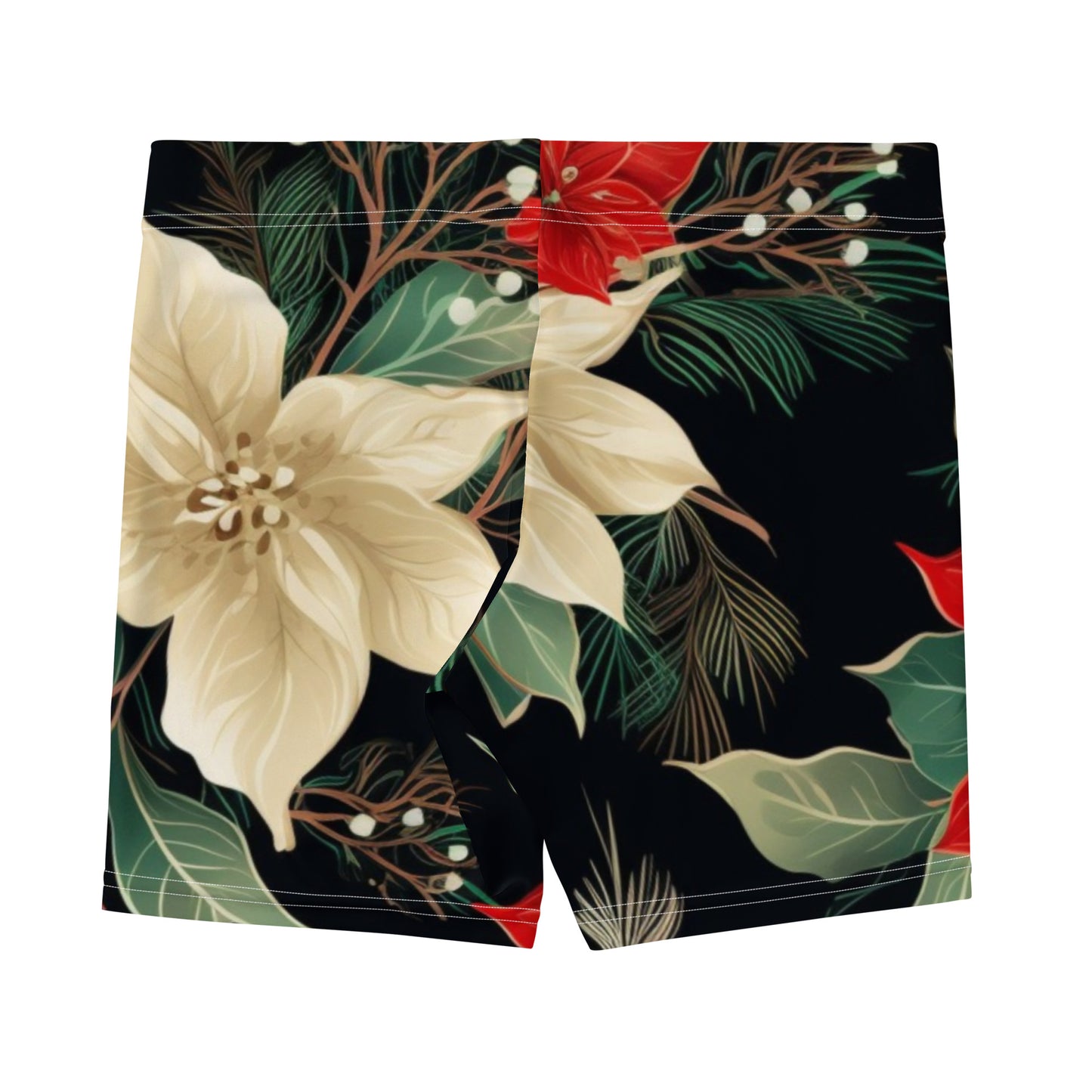 Midnight Bloom – Booty-Shorts mit Blumenmuster